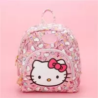 KT大头 幼儿园小学生儿童小书包hellokitty女孩女童卡通时尚休闲双肩背包