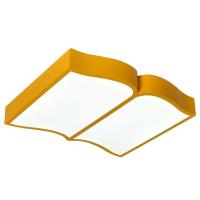 45CM白光 红色 卡通彩色餐厅书房图书馆书吧书店幼儿园培训中心书本造型装饰吊灯