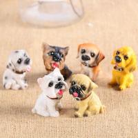 6只名犬 名犬仿真狗模型摆件书桌树脂动物装饰品创意工艺品生日礼物