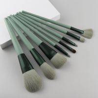8支四季青 四季青化妆刷套装全套刷沧州散粉刷修容刷便携眼影套刷速干毛