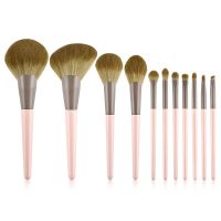 11小布丁超柔软裸刷 11支小布丁化妆刷套装眼影散粉刷超柔软初学者全套化妆工具