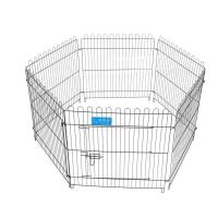 6片围栏 高47cm X 宽61cm 狗狗围栏猫围栏宠物围栏大中小型犬室内宠物猫防护栏围栏护栏栅栏