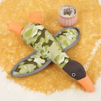 灰鸭子 宠物玩具大中小型犬猫骨头耐撕扯咬发声BB叫磨牙棉绳解闷毛绒玩具