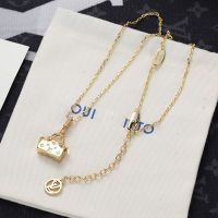 手提包包项链 [普通包装]自带推荐 L家包包项链驴家V字时尚潮简约手提包包挂件吊坠送女友闺蜜锁骨链