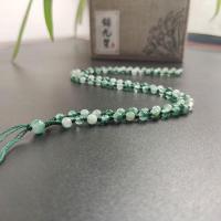 4mm飘花款 天然飘花玉佩玉坠绳手工编织项链玉吊坠挂绳玉石项链绳男女款