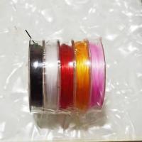 弹力线(5卷)送剪刀+引线 八色混装弹力线手串水晶穿珠绳超耐磨串手链的绳子穿珠子珠串皮筋