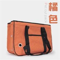 桔色 小号-4斤内宠物适用 宠物包外出便携狗背包猫包狗手提包外出猫笼子袋子兔子外带旅行包