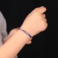 简单款03-图片供参考颜色随机发 10-12 端午节五彩绳手链男女宝宝儿童婴儿手工编织手绳小粽子五彩线绳子