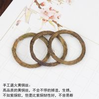 退火黄铜线 0.25mm的15米左右 非遗绒花diy材料包制作工具手工古风发簪汉服发饰搓丝板退火铜线