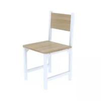 枫色+白架 单个椅子(联系客服) 餐桌椅组合家用吃饭桌子小户型长方形快餐桌椅饭店小吃店餐桌椅