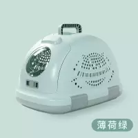 绿色旅行箱 53*35*34cm 猫咪外出背包宠物出行猫包狗狗外出旅行箱透气航空箱包太空舱用品