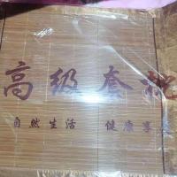 凉席枕套 1只 席饰多夏季竹枕套夏天双面两用竹凉席枕头套夏凉冰丝枕席套枕