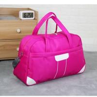 玫红 小 旅行包女手提行李袋韩版旅游短途大容量轻便衣服包男时尚户外包潮