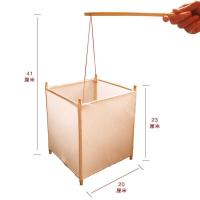 空白版 DIY空白灯笼材料包 自创意儿童小学生手工制作竹宫灯中秋节写灯谜