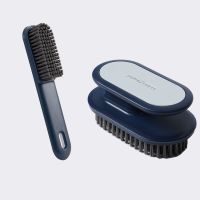 宝石蓝 [1个鞋刷+1个衣服刷]共2刷 洗衣服软毛刷刷子专用家用洗鞋子的鞋刷板刷硬毛清洁刷鞋神器不伤