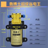 超级省电王 锂电池专用泵 双斜口 高质量农林水泵 电动喷雾器洗车机水泵 马达电机12V隔膜泵