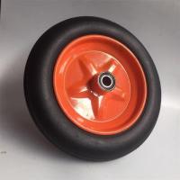 14寸实心橡胶轮胎300-8老虎车小推车独轮车免充气轮子防爆防扎