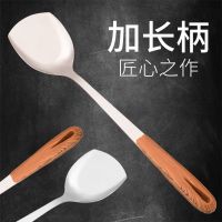 家/用/加/ 长[ 锅铲] 加厚加长防烫铁锅铲汤勺子不锈钢锅铲子炒菜锅铲套装铲子厨房铲勺