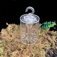 (2109)圆形蝈蝈笼子一个 精品蝈蝈笼子亚克力叫罐爬虫鸣罐子蚂蚱蛐蛐蟋蟀笼鸣虫用具蝈蝈罐