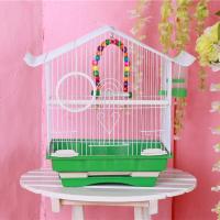 单笼(热卖款) 卖疯了金属鸟笼鹦鹉八哥鹩哥笼通用鸟笼大号虎皮牡丹鸟用品鸟笼子