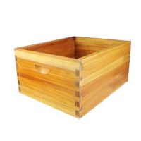十框煮蜡继箱圈 蜜蜂箱全套杉木蜂箱煮蜡蜂箱中蜂箱标准箱十框蜂箱意蜂箱平箱蜂桶
