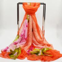 1# 丝巾女超大百搭沙滩巾防晒披肩薄秋冬款时尚洋气围巾长款纱巾夏