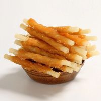 [鸡肉牛皮棒] 一袋试吃装 名宠鸡肉缠牛皮磨牙棒鸡肉串串香泰迪金毛清牙洁齿亮毛发适合全犬