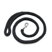 黑色八股绳 XS(12斤内) 狗狗牵引绳胸背带中型大型犬遛狗绳金毛拉布拉多背心式狗链子迷彩