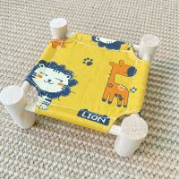 小宠蹦蹦床 黄色小狮 S号宽12厘米适用金丝熊侏儒鼠 金丝熊蹦蹦床夏季仓鼠窝龙猫豚鼠兔子窝降温松鼠秋千吊床仓鼠用品