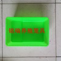 纯原料绿色不包边40*26*15 兔用产箱/内置产箱/兔子产箱兔子笼产仔箱塑料内置母兔产仔盒兔窝