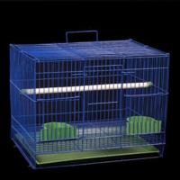 粉色 小号35*25*25cm(标配) 鸟笼大号群鸟笼虎皮鹦鹉八哥专用鹧鸪鸟笼子养殖家用繁殖豪华别墅