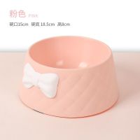 可爱粉(收藏优先发货) 猫狗通用(500ml大容量) 宠物狗碗狗盆双碗饮水猫碗可爱水碗狗狗食盆猫粮饭盆猫咪用品