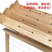 标准半成品巢框5个装 杉木巢框中蜂意蜂半成品标准巢脾巢础框架蜜蜂箱用具专用养蜂工具