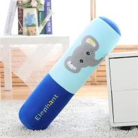 大象 小号65CM*15CM 大象抱枕公仔二哈毛绒玩具圆柱长条枕睡觉枕头床上靠垫礼物女生