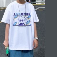 M 奶嘴版五条悟t恤黑 卡通动漫咒术回战周边小众t恤五条悟宽松短袖男女学生体恤衣服夏