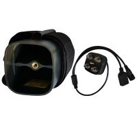 18650防水电池盒 18650电池盒电加热手套锂电池充电宝外壳大容量头灯自行车灯钓鱼