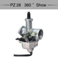 PZ26化油器/手动CG125 宗申福田隆鑫弯梁110cc125150摩托车175200250cc三轮车通用化油器