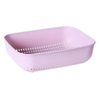 方形沥水盘 2个(小号+大号)紫色 沥水碗架大号厨房碗盘筷子沥水置物架盘子收纳架水槽洗碗池沥水篮