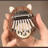 宫崎骏联名龙猫mini款 8音胡桃木 拇指琴卡林巴21音17音相思木手指琴全音高颜值初学者学生水晶