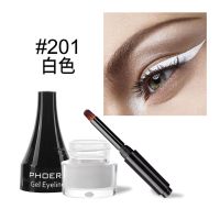 #201白色 白色眼线膏下眼睑白色眼线笔液 李佳琪推荐蓝色紫色浅棕色cos专用