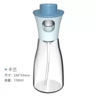 卡兰色_ 按压式喷油瓶马卡龙带盖防漏油瓶欧式烧烤喷油壶家用厨房香油瓶