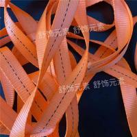 宽2.5cm厚1.5mm橘(1.5吨 10米 高强涤纶织带货车刹车绳封车绳子安全带拖车绳空调绳编织捆绑带