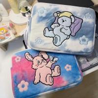 粉色兔子扎染 11寸 ipad收纳包个性扎染可爱兔子平板电脑内胆包睡眠萌小熊