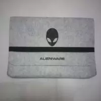 浅灰色 浅灰15.6寸 外星人Alienware 15.6 17.3寸电脑笔记本内胆包 毛毡电脑包