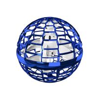 蓝色-魔术飞行球升级版 FlyingPro感应飞行球魔术回旋球自由航线手指陀螺悬浮黑科技玩具