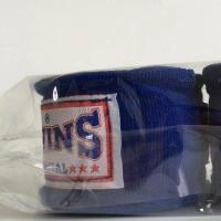 蓝色 3米 棉拳击绑带泰拳散打搏击绑带绷带护手掌手指缠手带