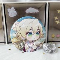 YYS03 帝释天徽章 阴阳师同人周边帝释天阿修罗吧唧徽章方卡明信片周边