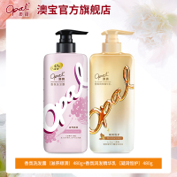 (滋养顺滑)洗发露480g+ (凝润恒护)护发素480g 洗发护发组合2瓶持久留香洗发露改善毛躁一分钟焗油膏护发素