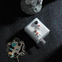 宇航员[炫银 单壳] 宇航员 40W充电器保护套透明适用于华为P40Pro Mate30数据线Nova7