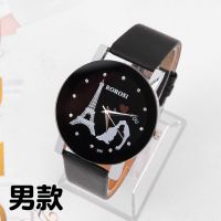 相亲款男黑单个 学生情侣手表男女韩版电子非机械石英简约情侣手表一对情人节礼物